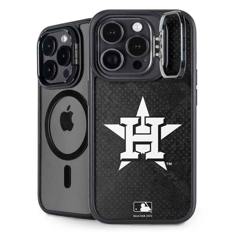 MLB Houston Astros Dark Wash iPhone 14 Pro Kickstand Case